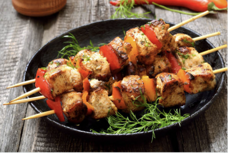assiette brochette